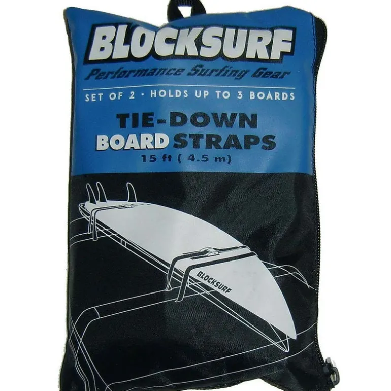 Block Surf 15ft Surfboard Tie Down Straps