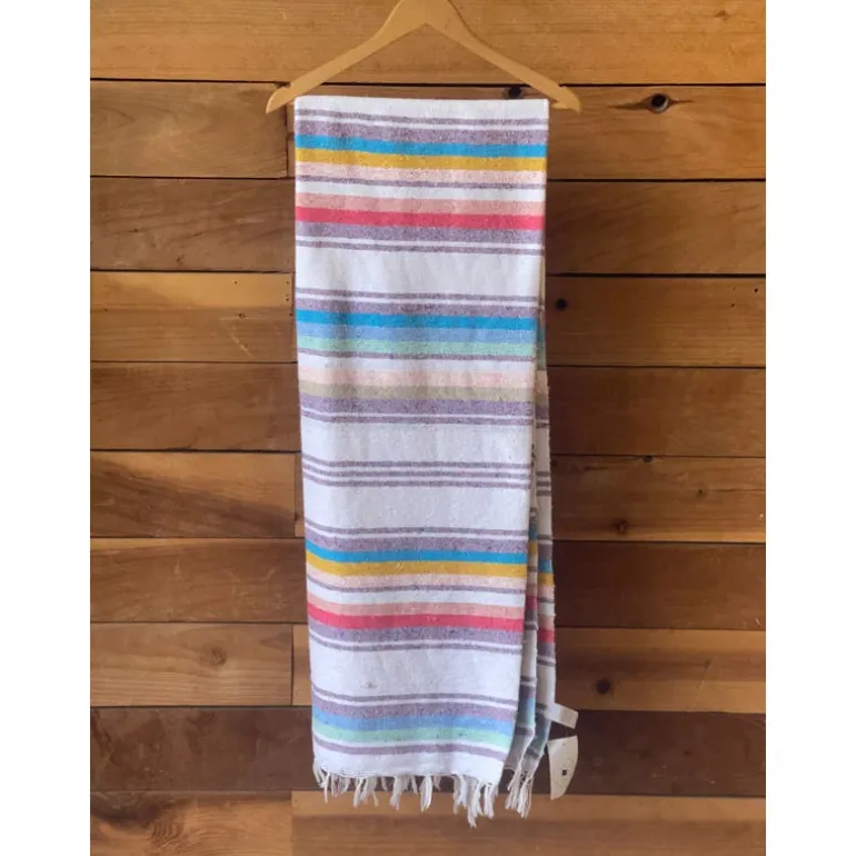 Cotton Serape Saltillo 84"x58"