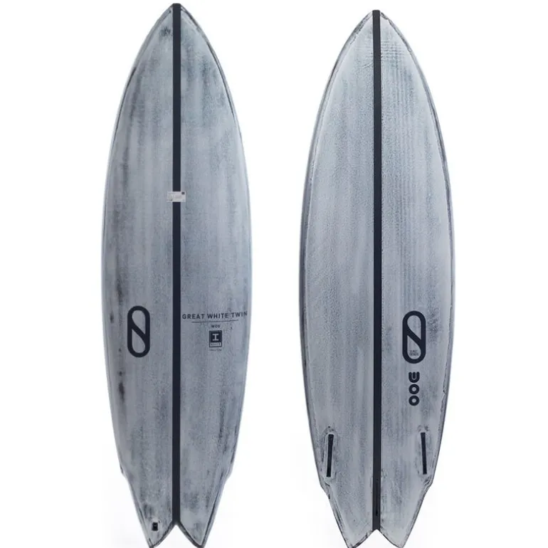 Firewire 5'7 Great White Twin Surfboard