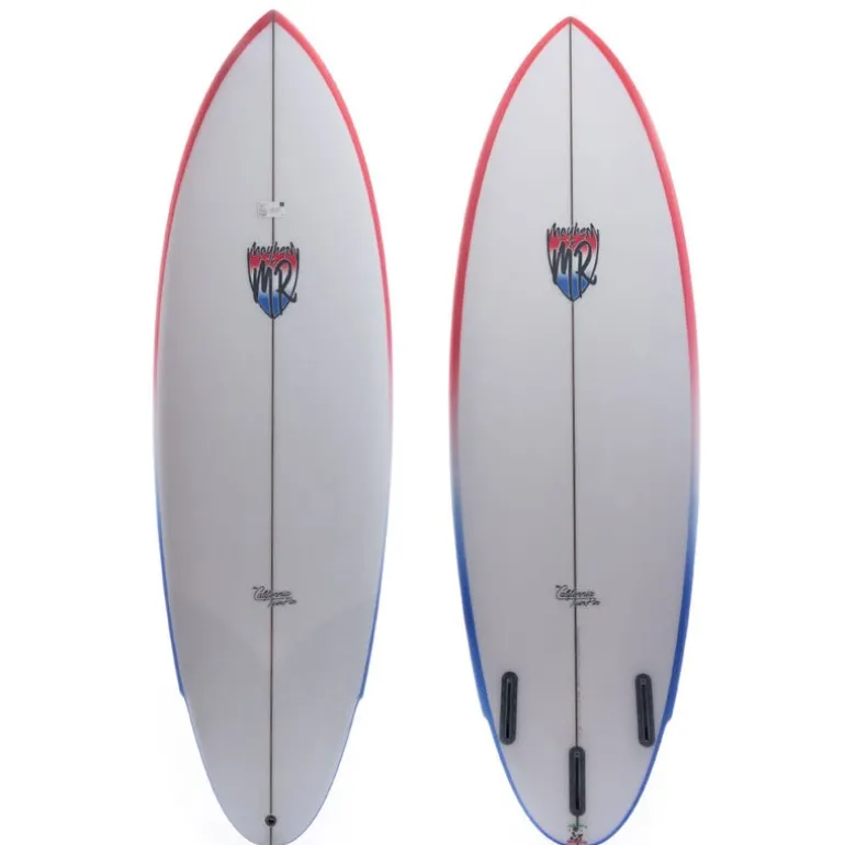 Lost 5'8 CA Twin Pin w Futures Surfboard