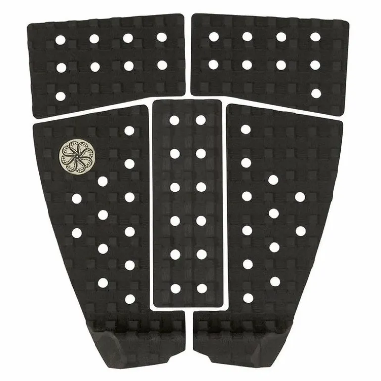 Octopus Ian Crane Black 5 Piece Surfboard Traction Pad