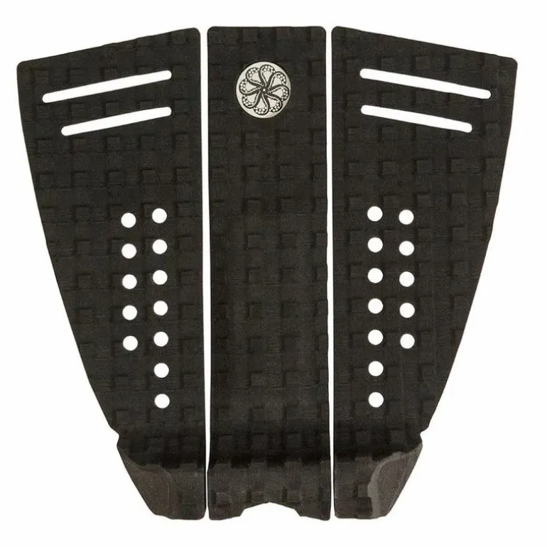 Octopus Rasta Rob Black 3 Piece Surfboard Traction Pad