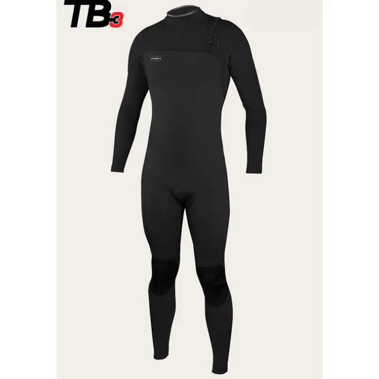 O'Neill Mens Hyperfreak 3/2mm Zip Free Wetsuit