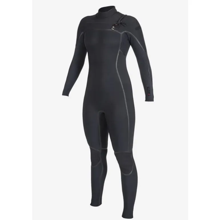 O'Neill Women's Hyperfreak 3/2+mm Chest Zip Wetsuit