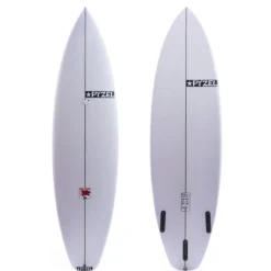 Pyzel 6'4 Red Tiger Surfboard Futures Fins