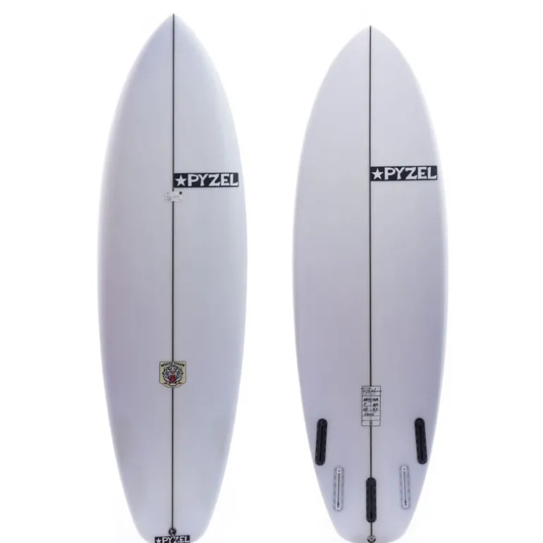 Pyzel 5'9 White Tiger Shortboard Surfboard
