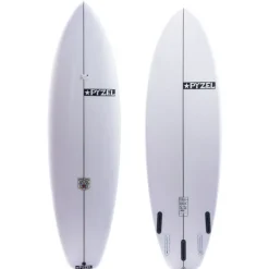 Pyzel 6'2 White Tiger w/ Futures Shortboard Surfboard