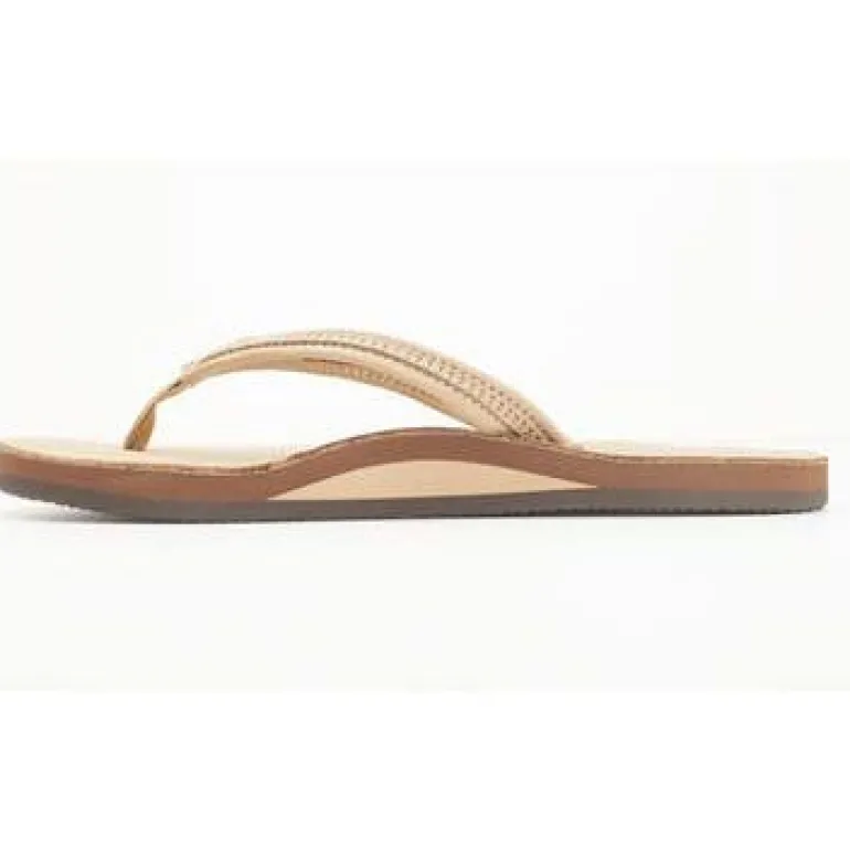 Rainbow Madison Women's Leather Flip Flops