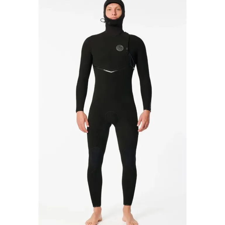 Rip Curl E-Bomb 4/3mm Hooded Zip Free Wetsuit