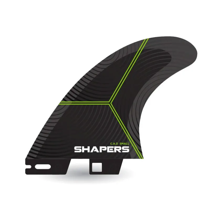 Shapers C.A.D. Thruster Small FCS2 Compatible All-Around Fin Set