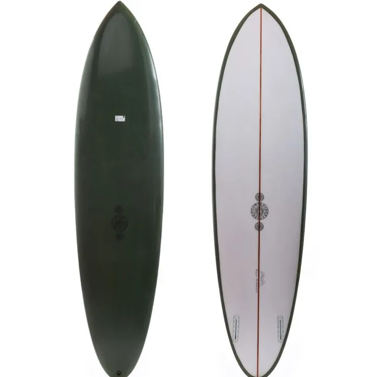 Skunk Surfboards Reijin Mid Twin Fin with Futures