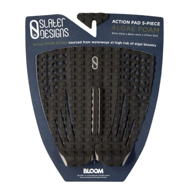 Slater Designs 5 Piece Action Surfboard Traction Pad