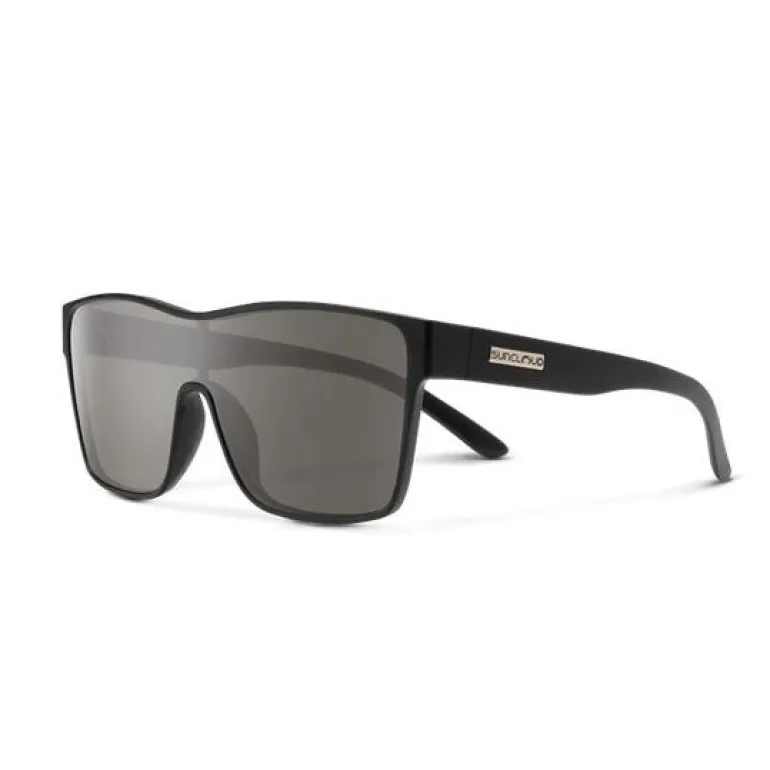 Suncloud Biff Matte Black/Gray Sunglasses