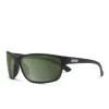 Suncloud Sentry Matte Black Polar Green Sunglasses