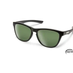 Suncloud Topsail Crystal Matte Black/Polar Green Sun Glasses