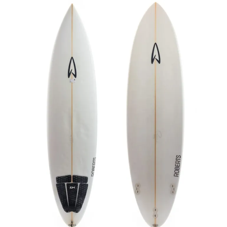 Used Roberts 7'2 Mid Length Surfboard FCS